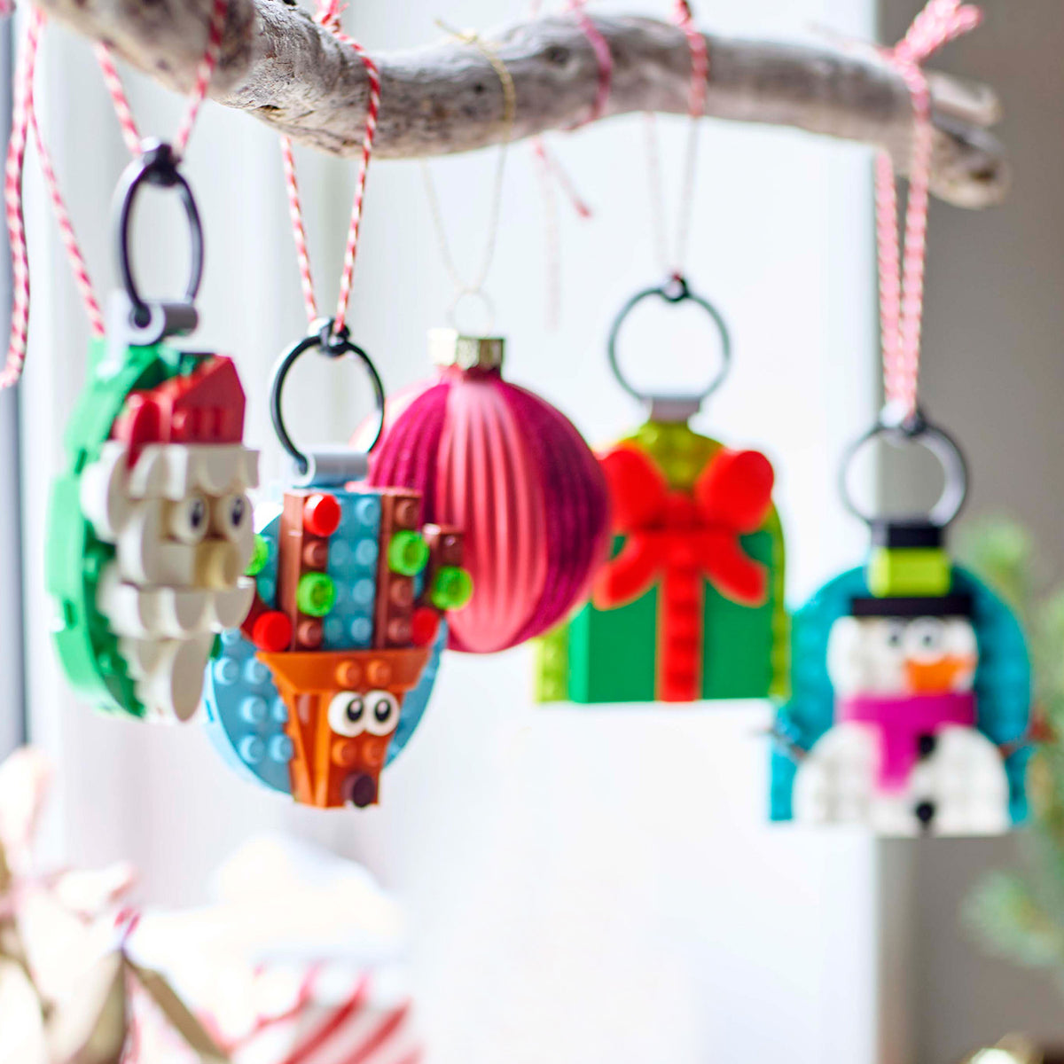 LEGO 40744 Verschiedene Christbaumanhänger
