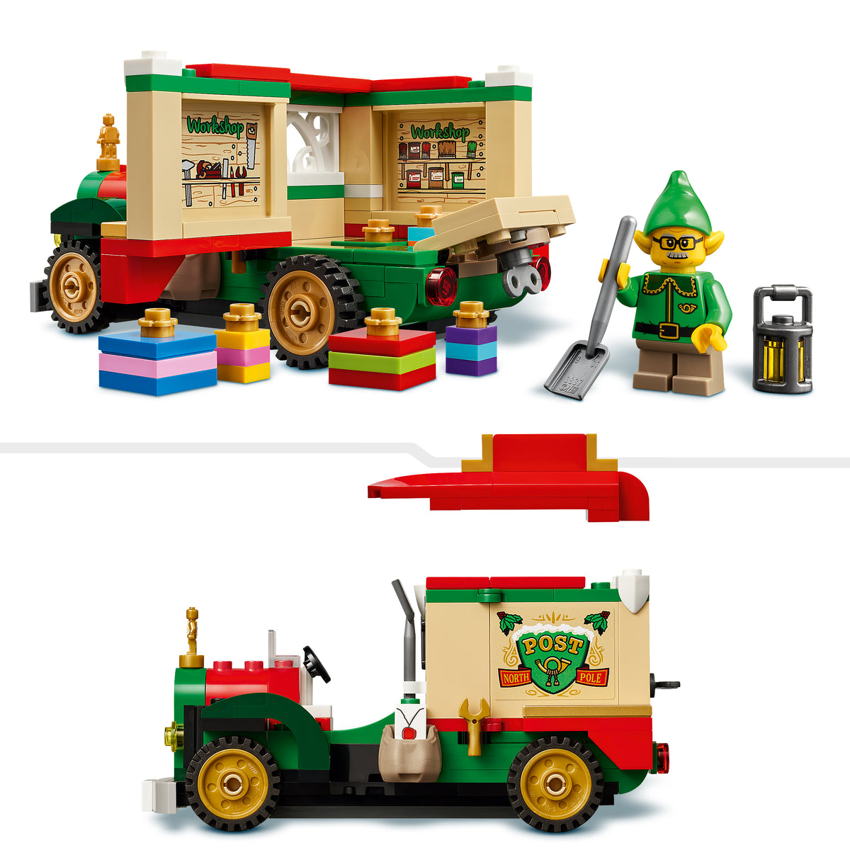 LEGO 40746 Lieferwagen des Weihnachtsmanns