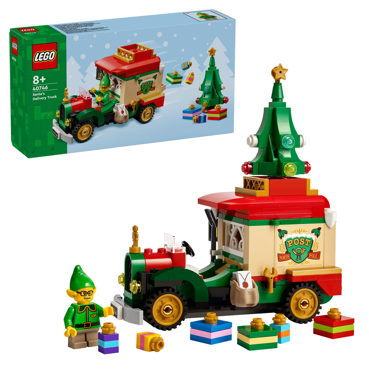 LEGO 40746 Lieferwagen des Weihnachtsmanns