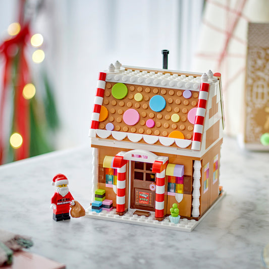 LEGO 40809 Weihnachtliches Lebkuchenhaus