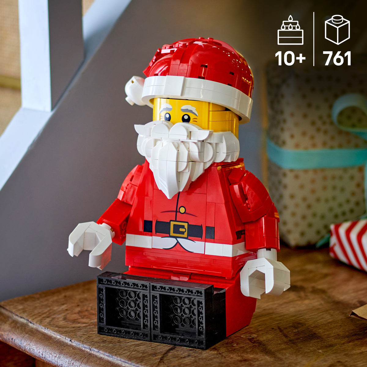 LEGO 40820 große Weihnachtsmann-Minifigur