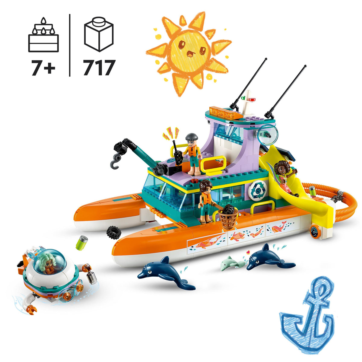 LEGO Friends 41734 Seerettungsboot