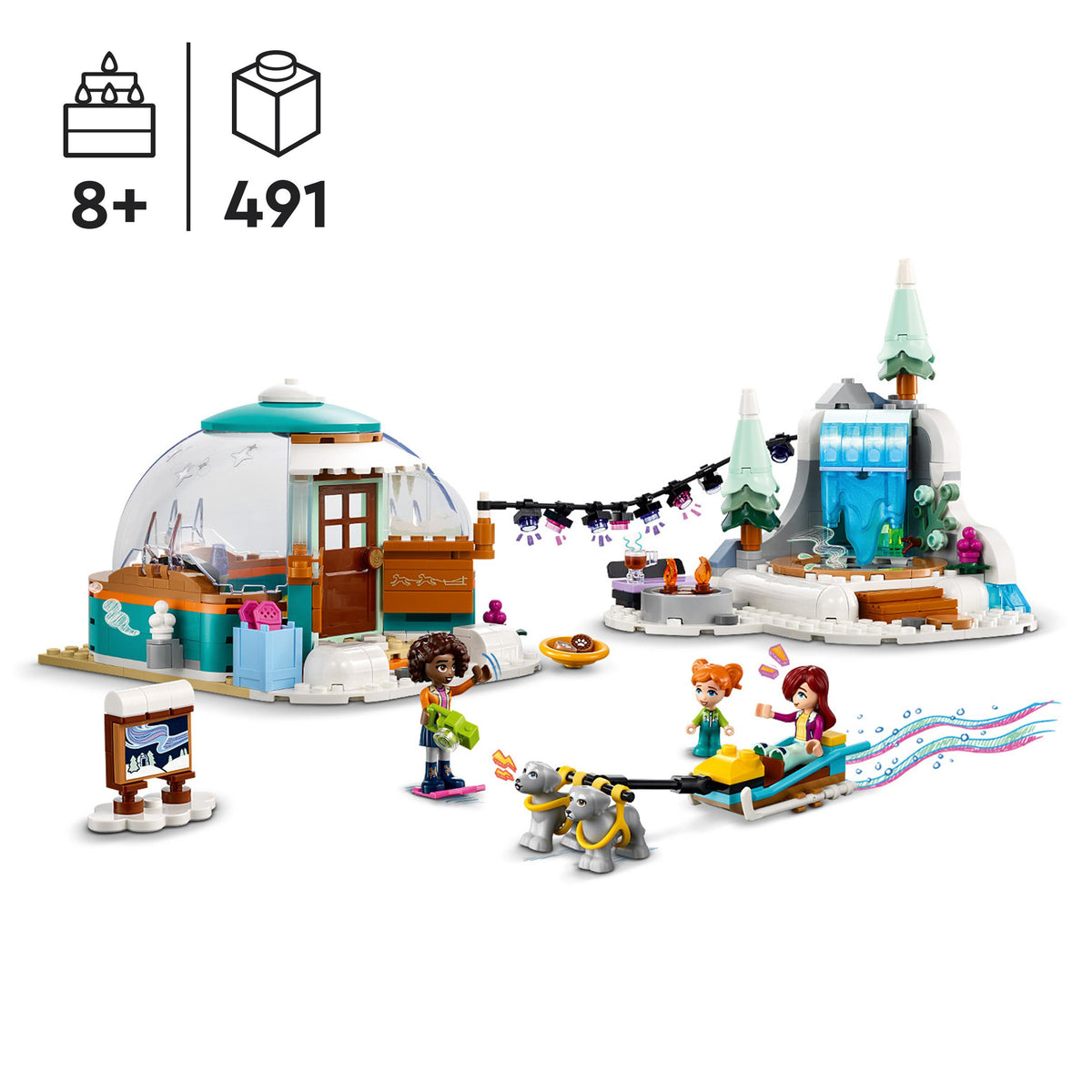 LEGO Friends 41760 Ferien im Iglu