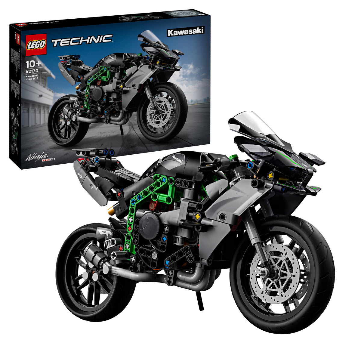 LEGO Technic 42170 Kawasaki Ninja H2R Motorrad