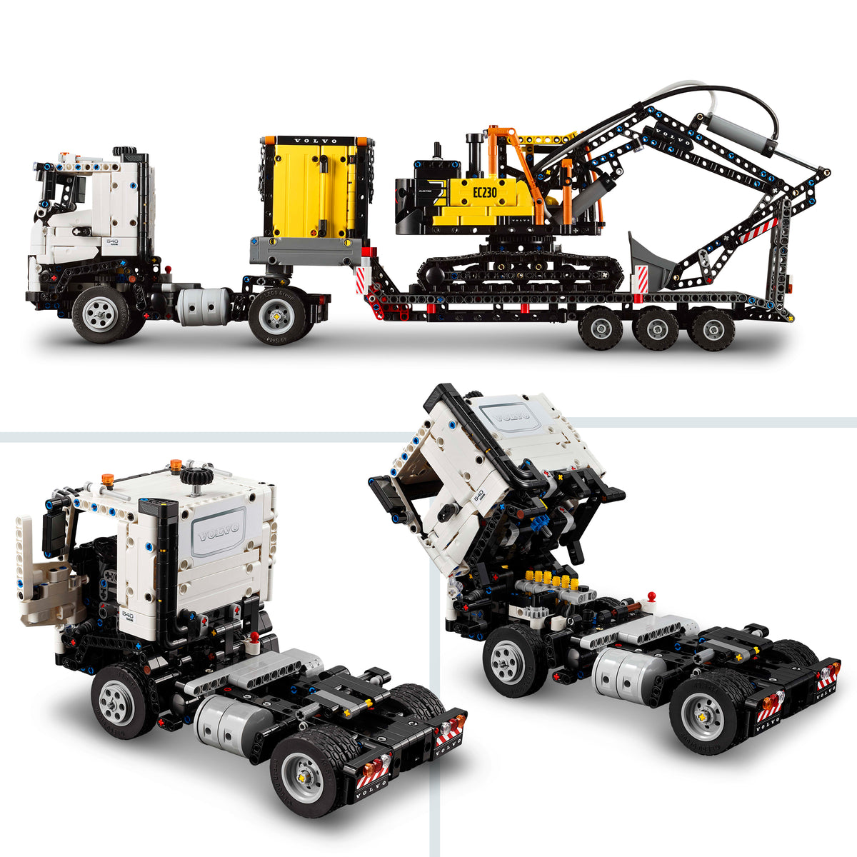 LEGO Technic 42175 Volvo FMX LKW mit EC230 Electric Raupenbagger