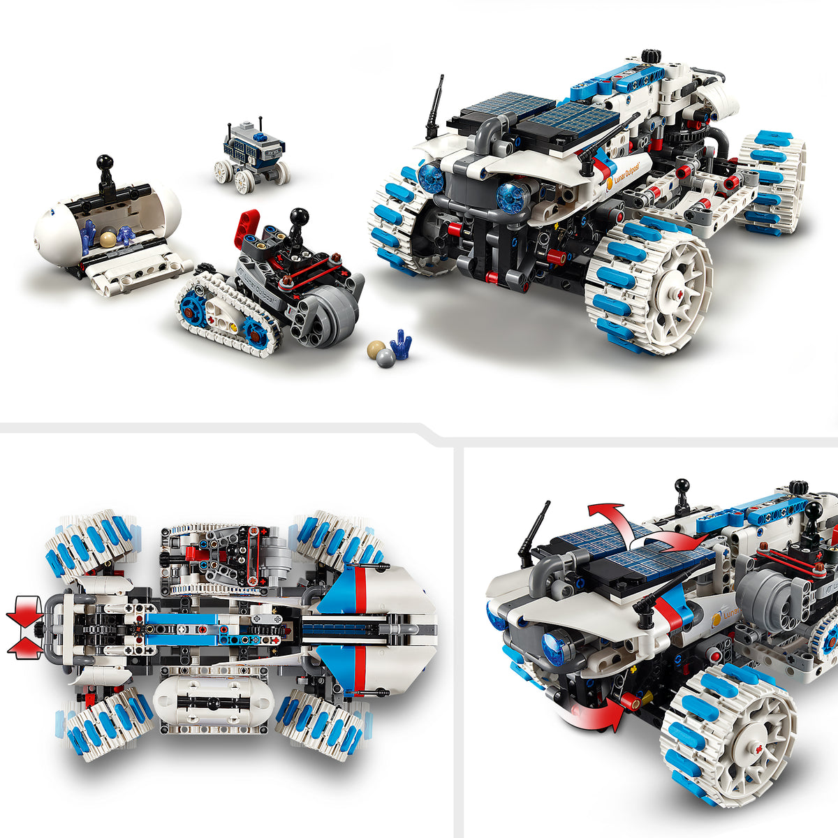 LEGO Technic 42211 Lunar Outpost™ Mondrover-Raumfahrzeug