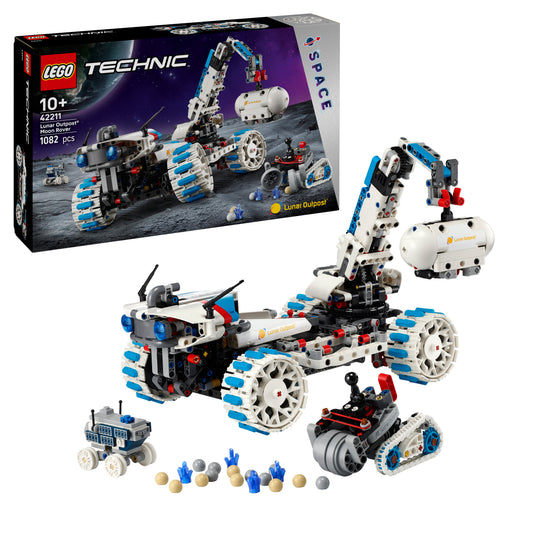 LEGO Technic 42211 Lunar Outpost™ Mondrover-Raumfahrzeug