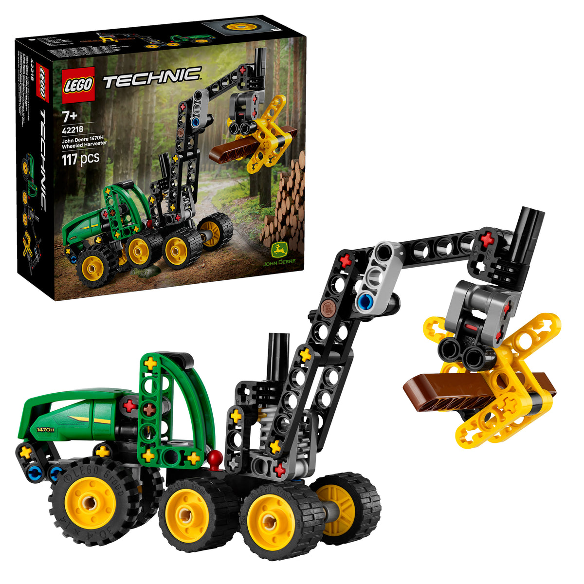 LEGO Technic 42218 John Deere 1470H Rad-Harvester
