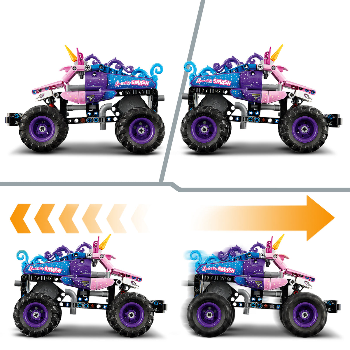 LEGO Technic 42220 Monster Jam™ Sparkle Smash™