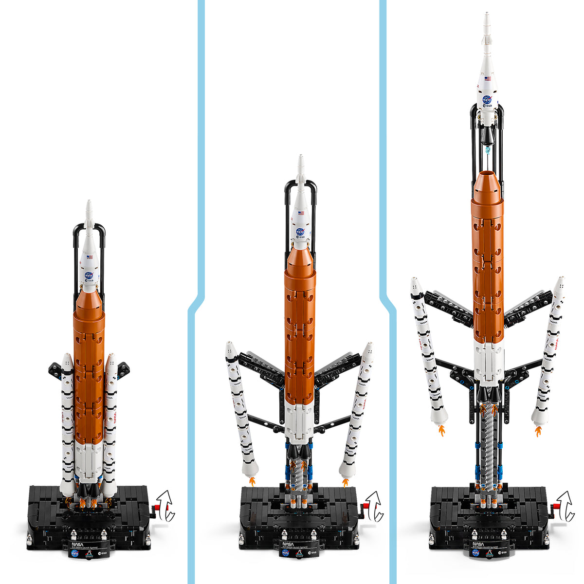 LEGO Technic 42221 NASA Artemis SLS-Schwerlastrakete