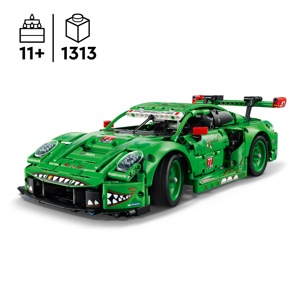 LEGO Technic 42224 Porsche 911 GT3 R REXY AO Racing Rennwagen
