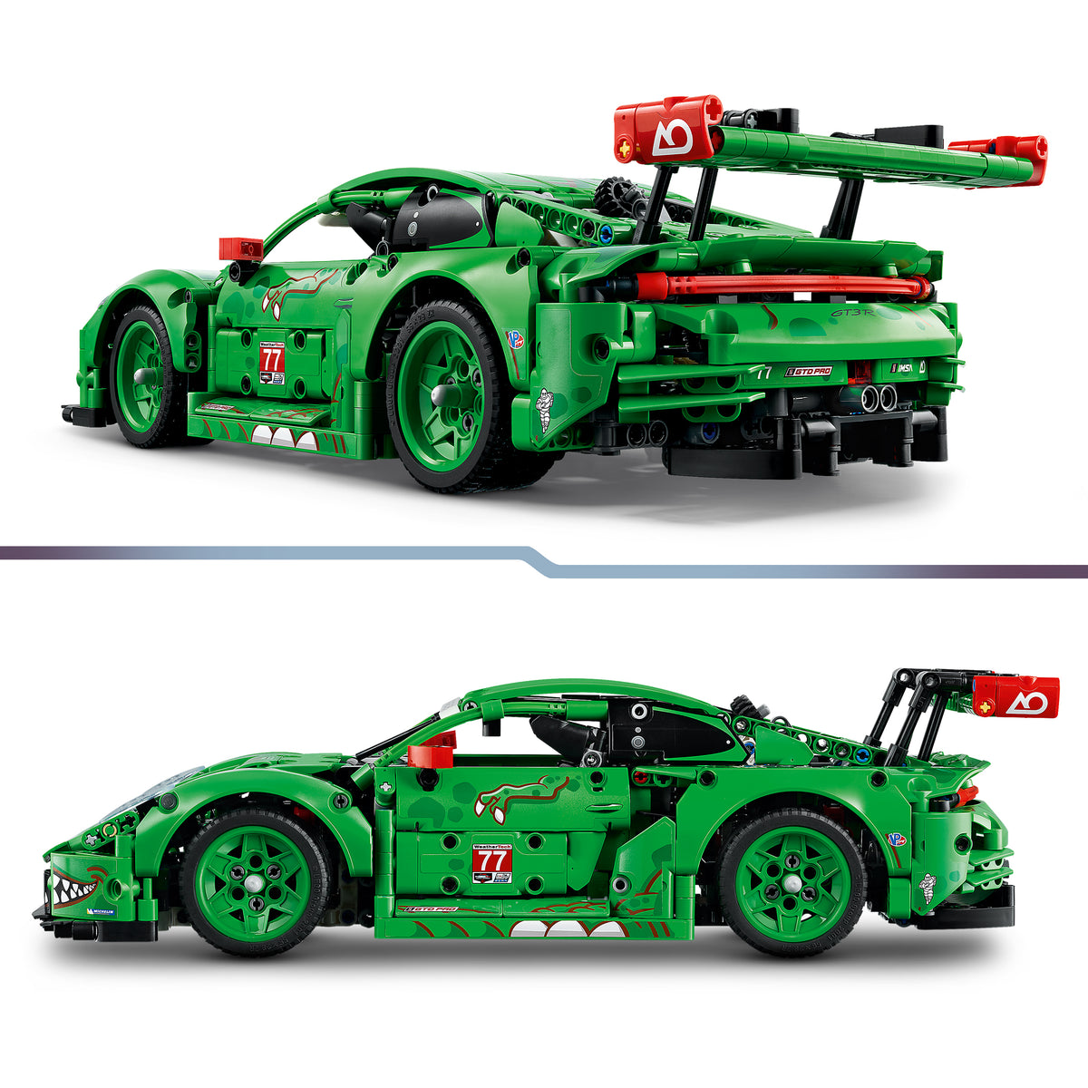 LEGO Technic 42224 Porsche 911 GT3 R REXY AO Racing Rennwagen