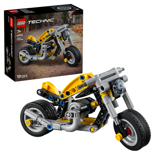 LEGO Technic 42225 Gelbes Motorrad