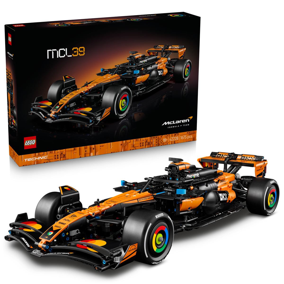 LEGO Technic 42228 McLaren MCL39 F1 Rennwagen