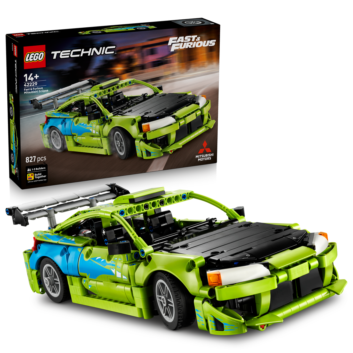 LEGO Technic 42229 Fast and Furious Mitsubishi Eclipse Auto