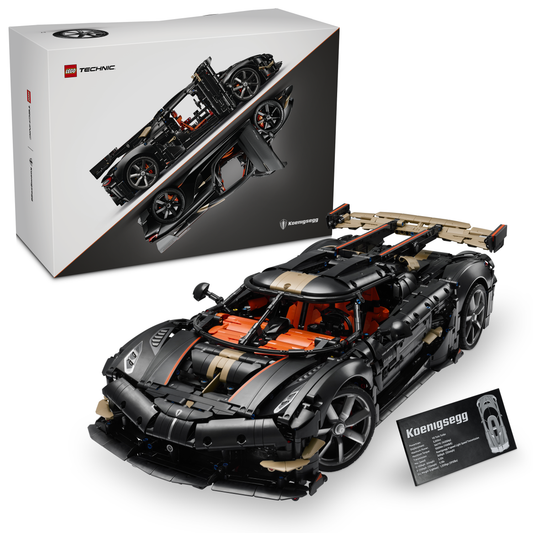 LEGO Technic Koenigsegg Sadair’s Spear Hypercar 42232