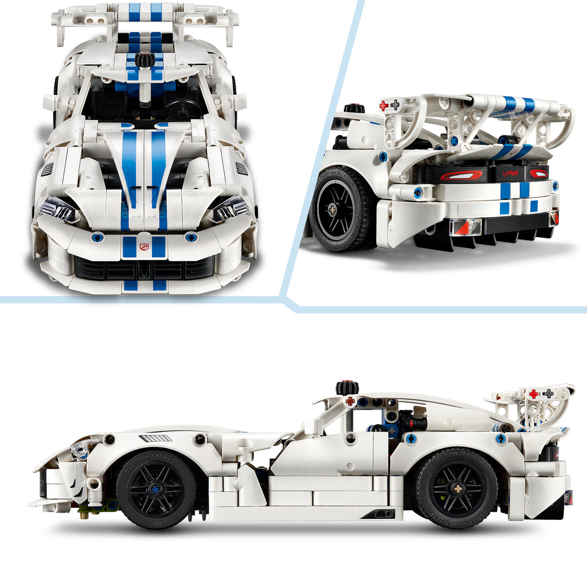 LEGO Technic 42234 Dodge Viper GTS-R Sportwagen