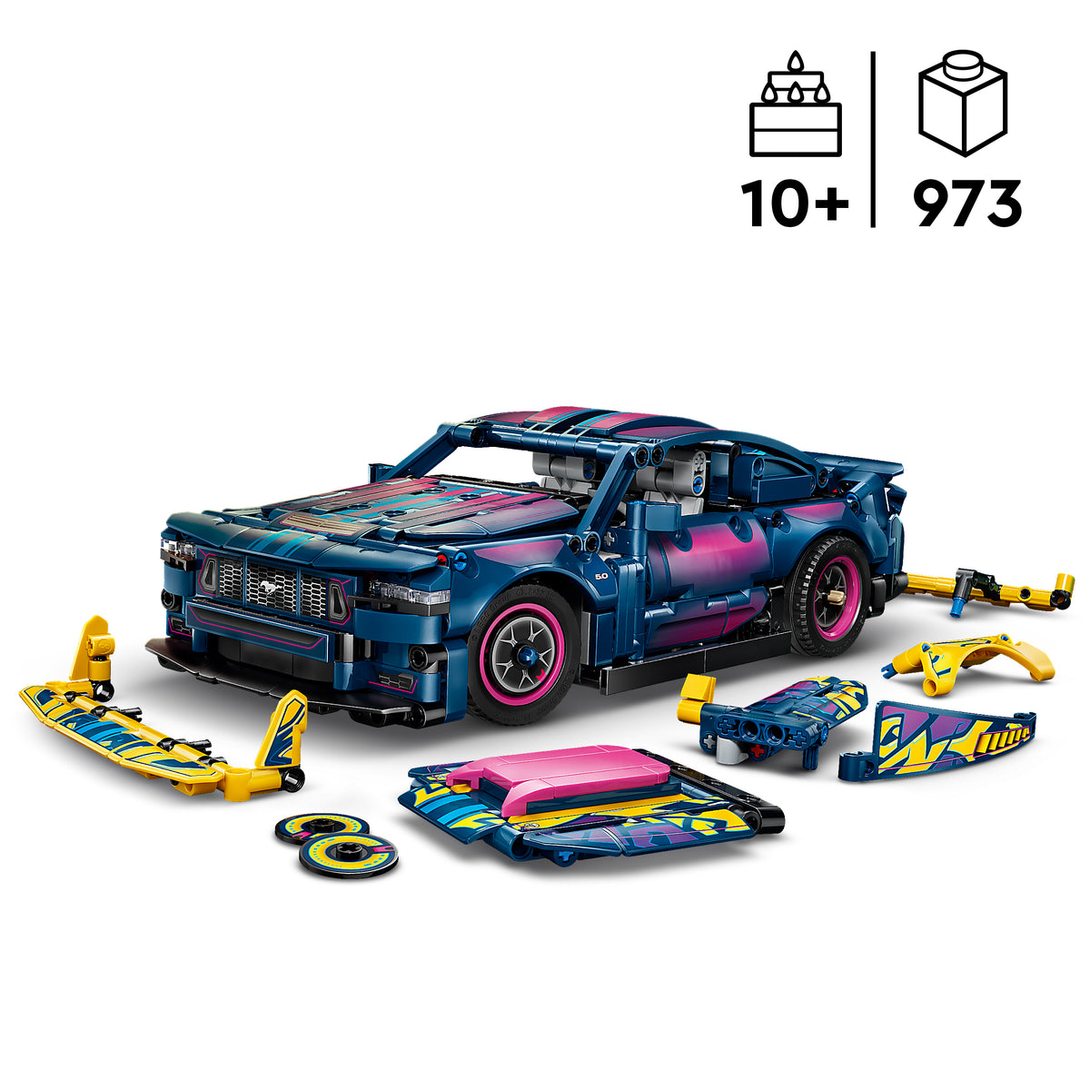 LEGO Technic 42236 Ford Mustang GT Auto aus der Tuning-Werkstatt