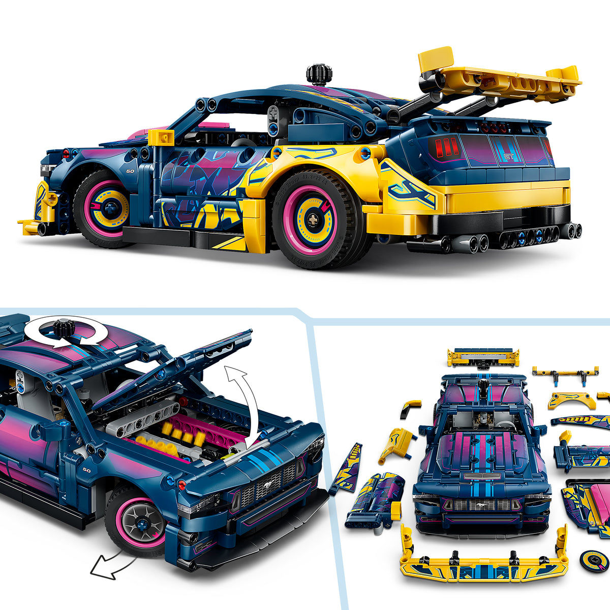 LEGO Technic 42236 Ford Mustang GT Auto aus der Tuning-Werkstatt
