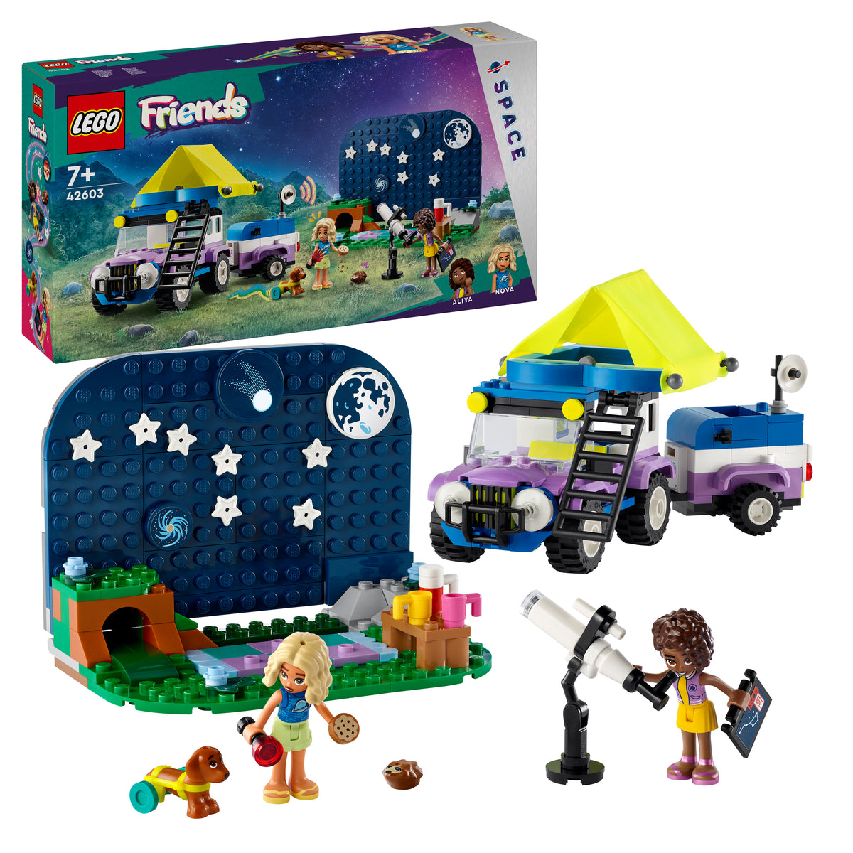 LEGO Friends 42603 Sterngucker-Campingfahrzeug