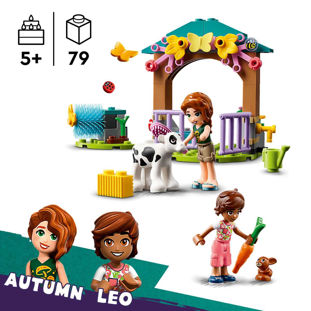 LEGO Friends 42607 Autumns Kälbchenstall