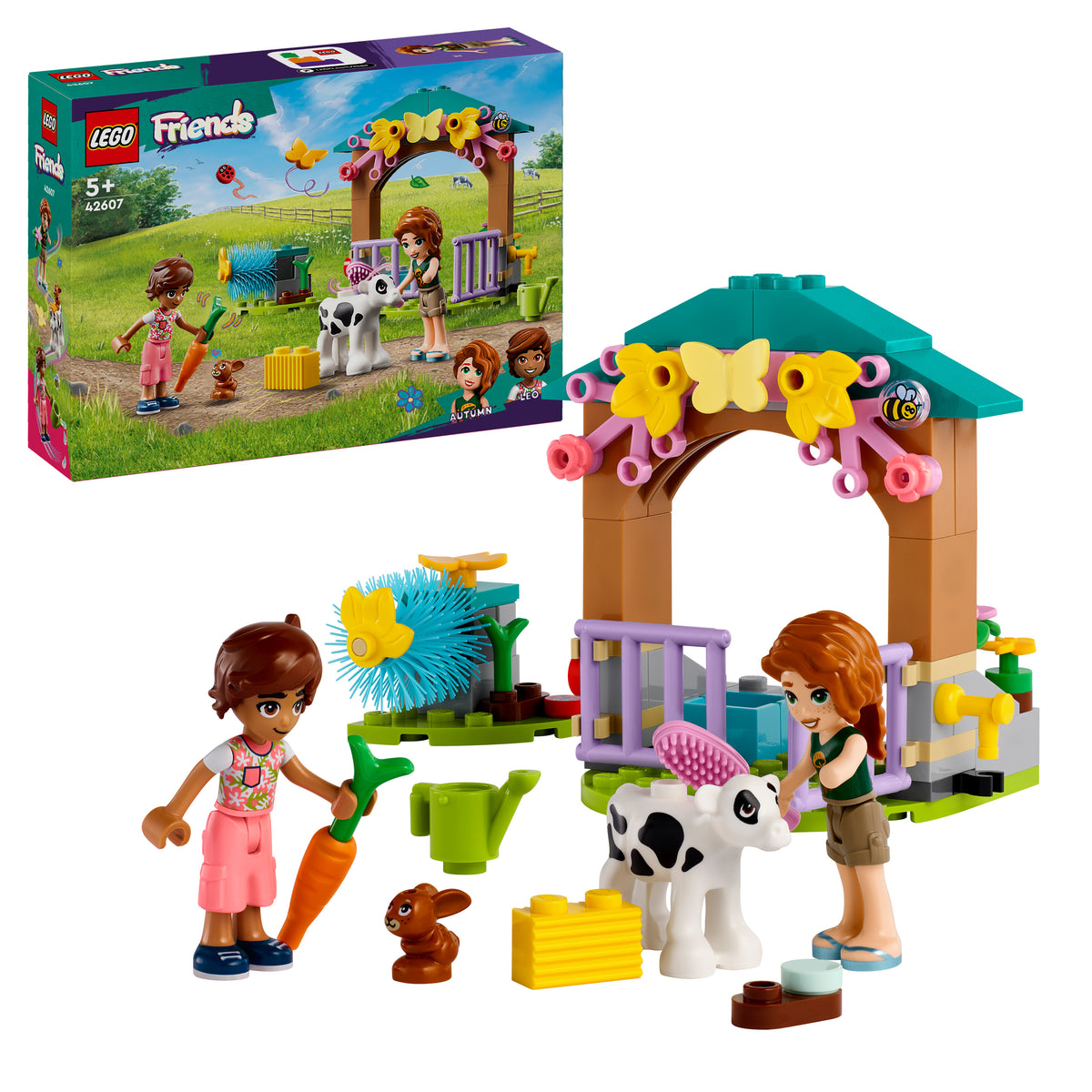 LEGO Friends 42607 Autumns Kälbchenstall