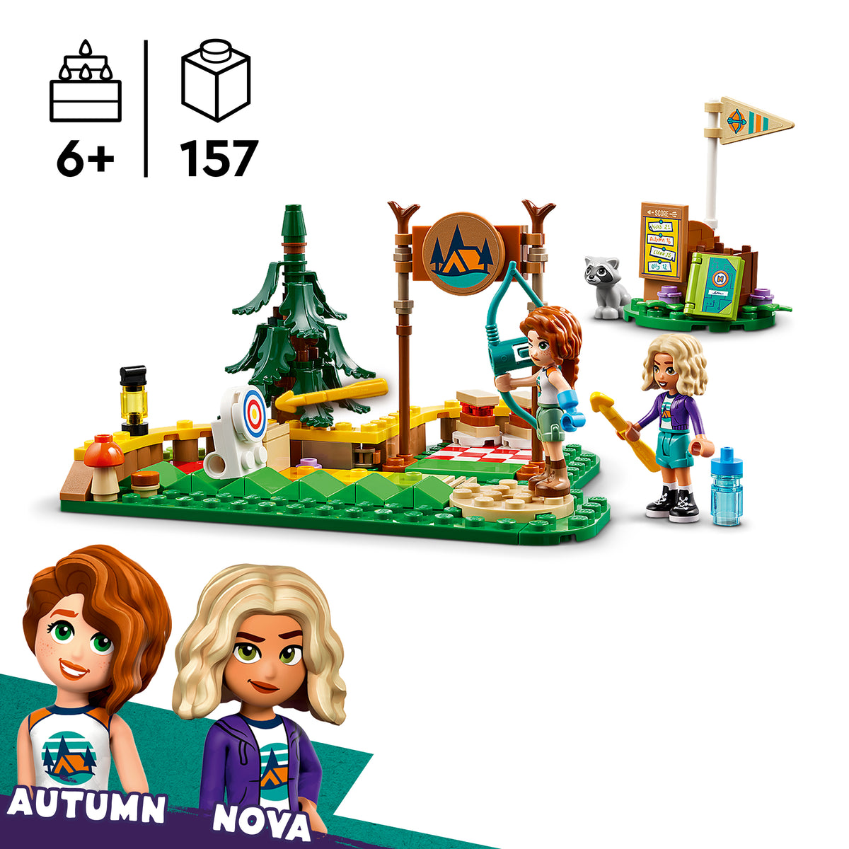 LEGO Friends 42622 Bogenschießen im Abenteuercamp