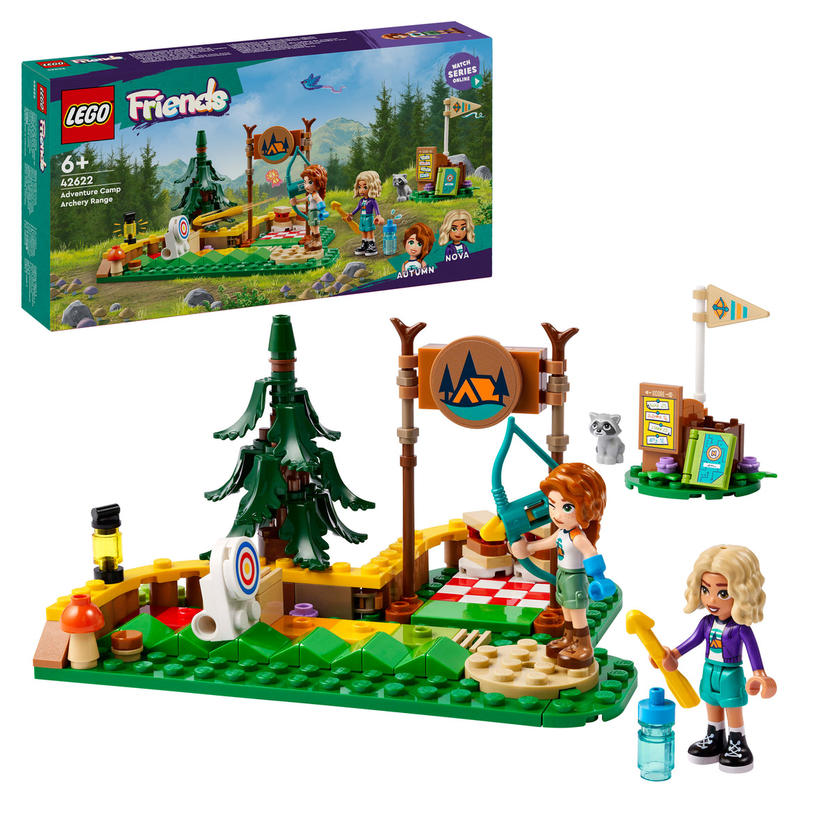LEGO Friends 42622 Bogenschießen im Abenteuercamp