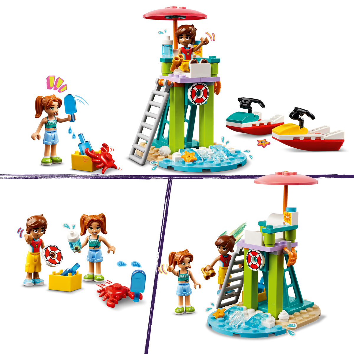 LEGO Friends 42623 Rettungsschwimmer Aussichtsturm mit Jetskis