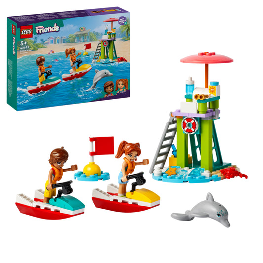 LEGO Friends 42623 Rettungsschwimmer Aussichtsturm mit Jetskis