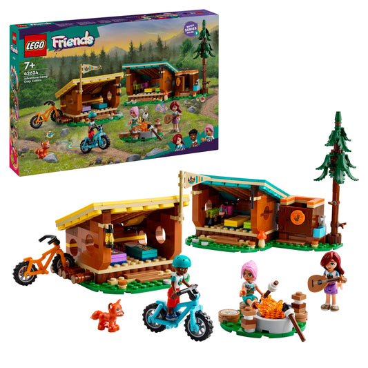 LEGO Friends 42624 Gemütliche Hütten im Abenteuercamp