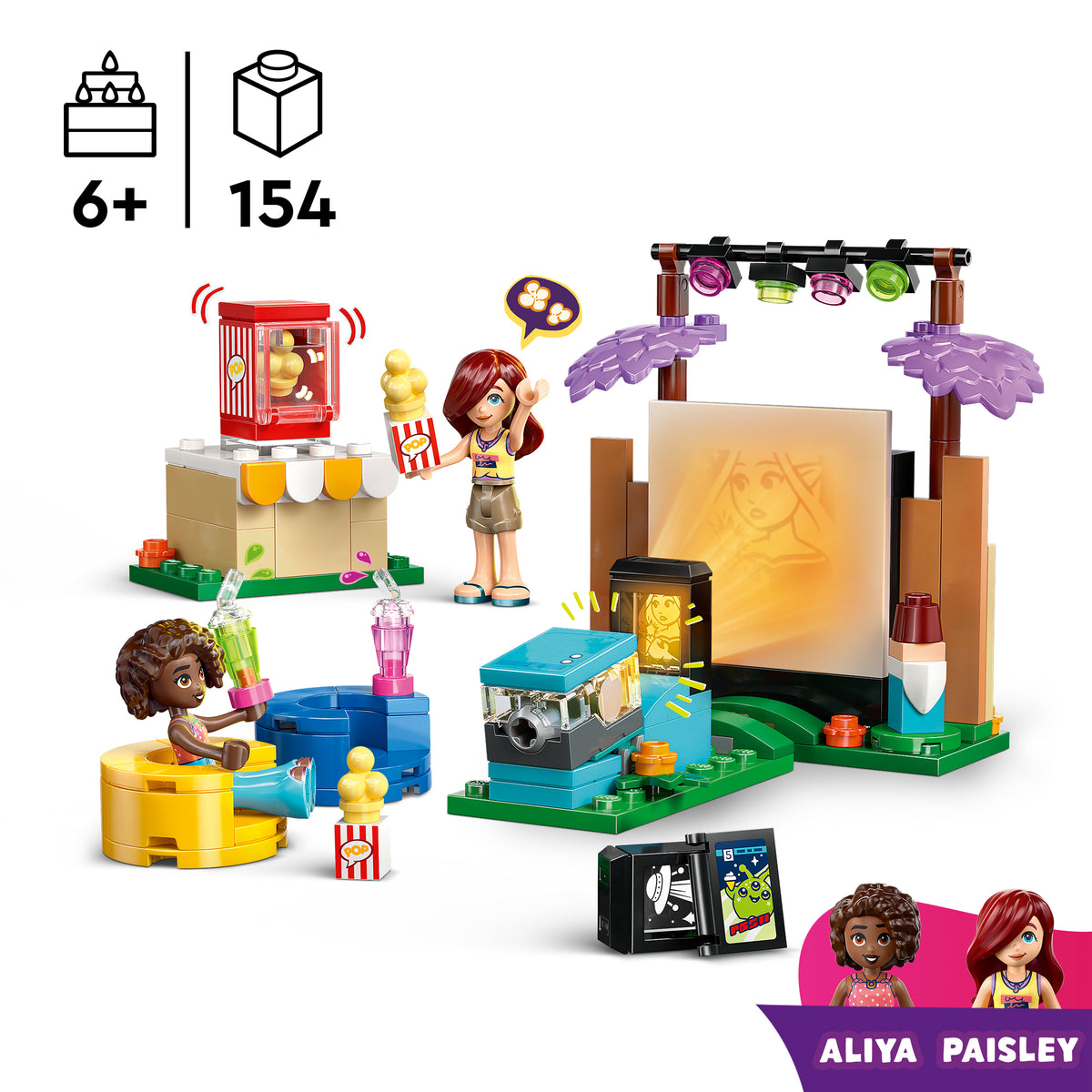 LEGO Friends 42642 Filmabend mit Freunden