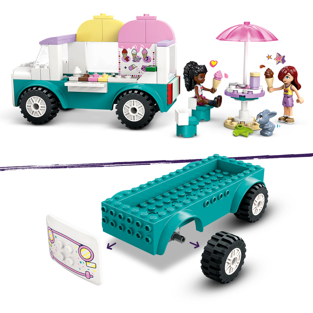 LEGO Friends 42644 Heartlake City Eiswagen