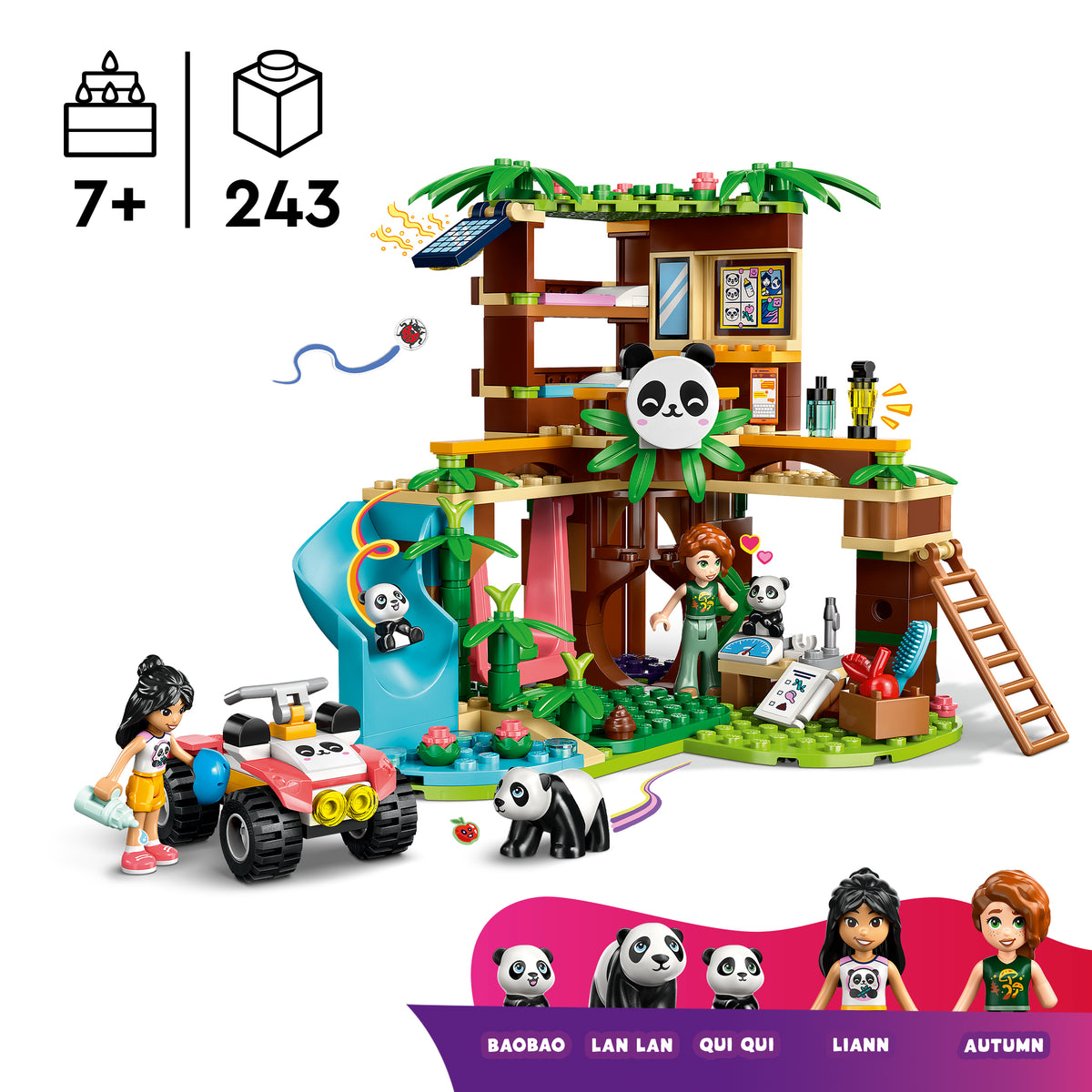 LEGO Friends 42648 Panda-Pflegestation
