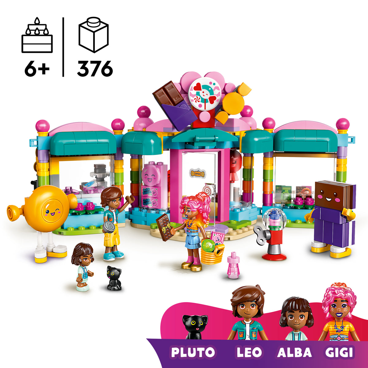 LEGO Friends 42649 Heartlake City Süßwarenladen