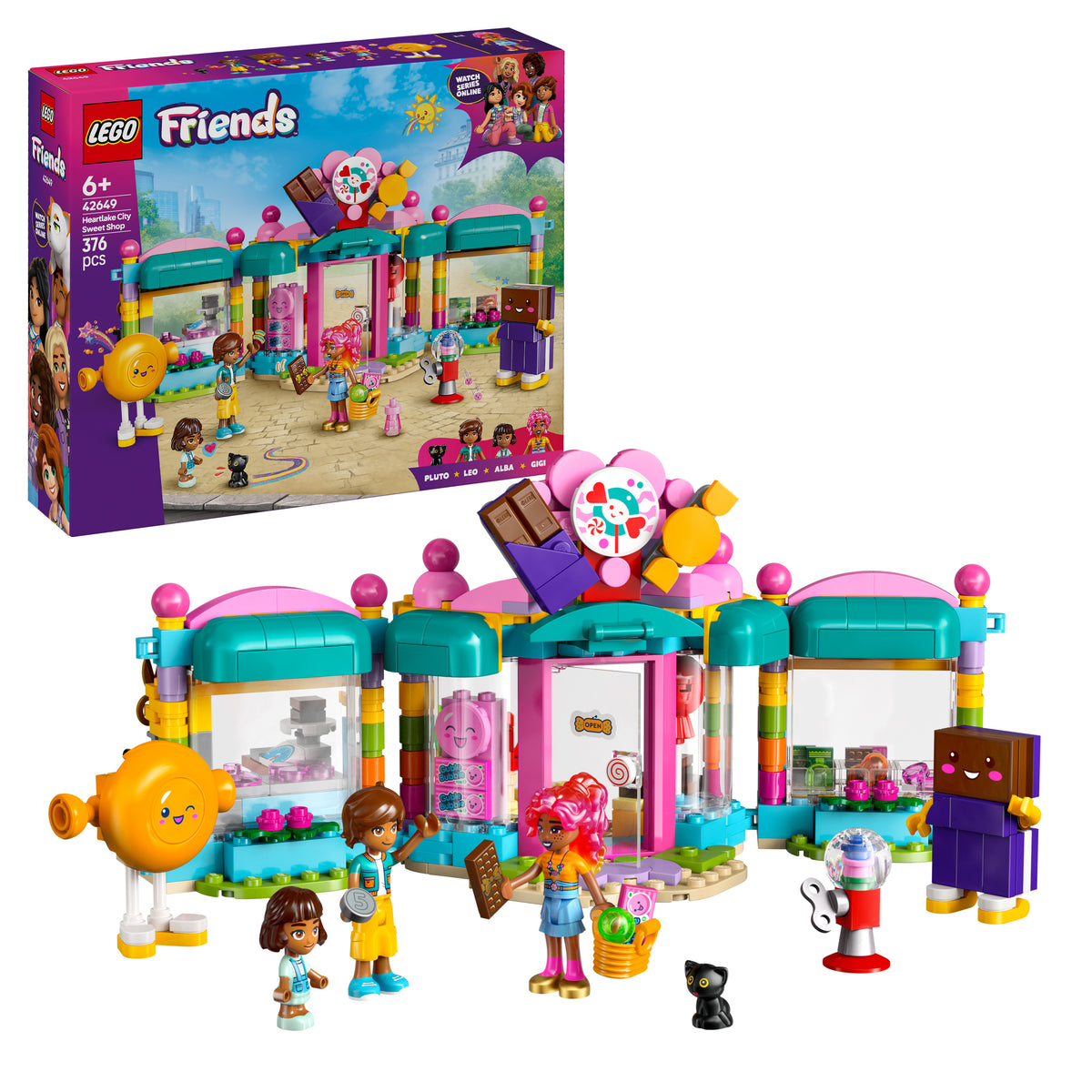 LEGO Friends 42649 Heartlake City Süßwarenladen