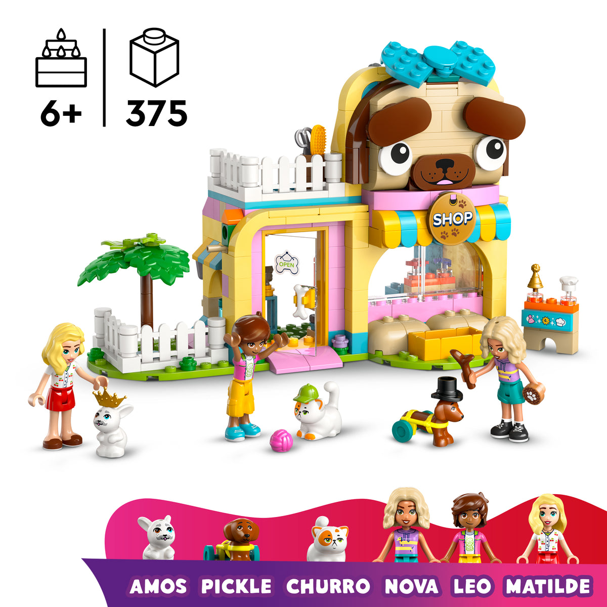 LEGO Friends 42650 Geschäft für Haustierzubehör