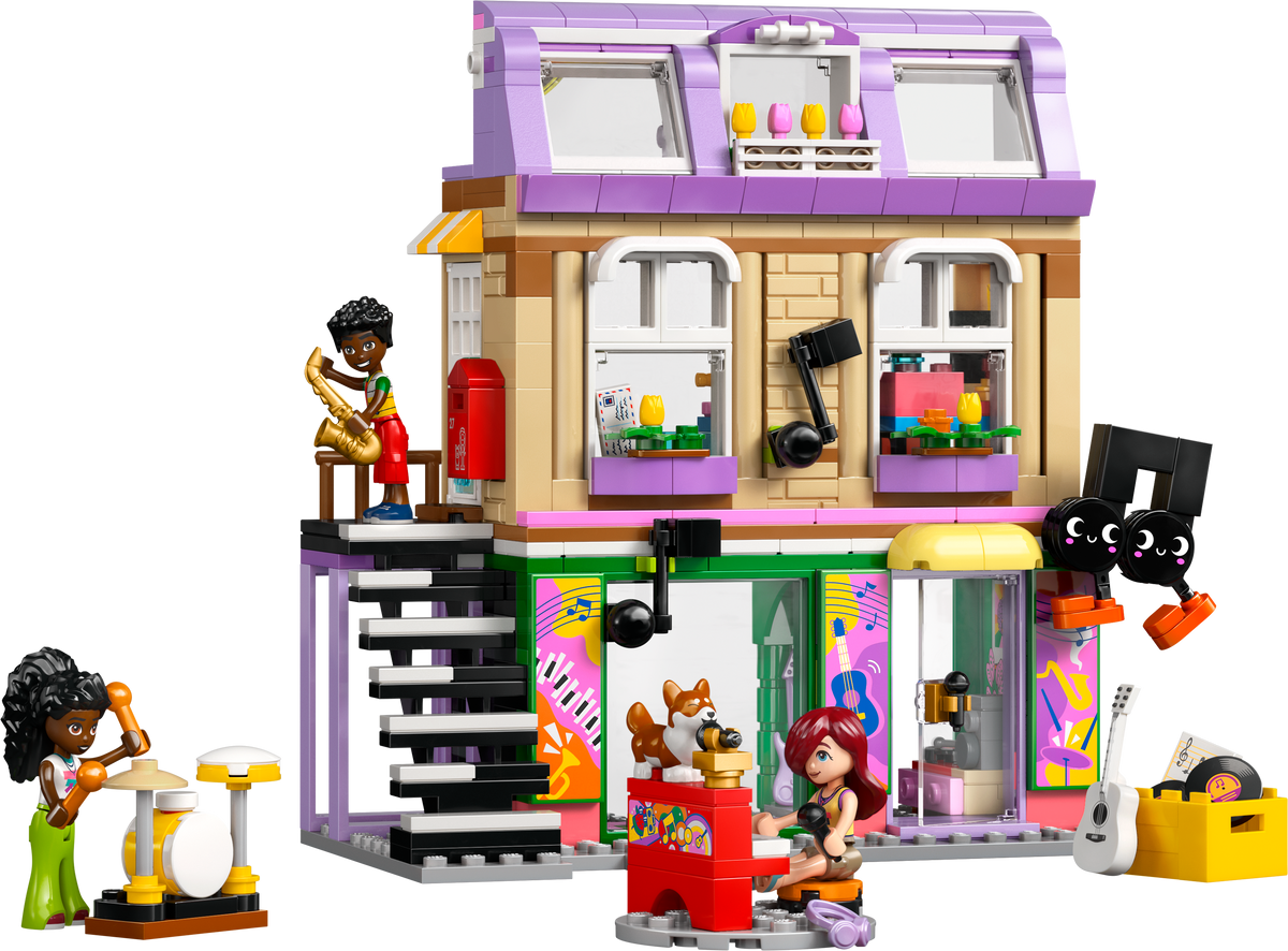LEGO Friends 42653 Musikladen & Wohnung