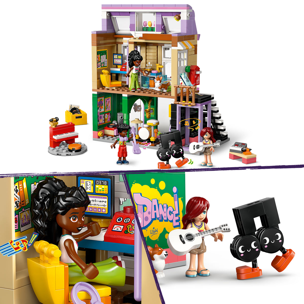 LEGO Friends 42653 Musikladen & Wohnung