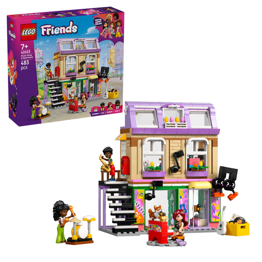 LEGO Friends 42653 Musikladen & Wohnung
