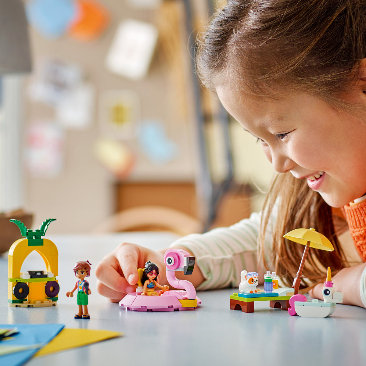 LEGO Friends 42658 Poolparty mit Einhorn und Flamingo