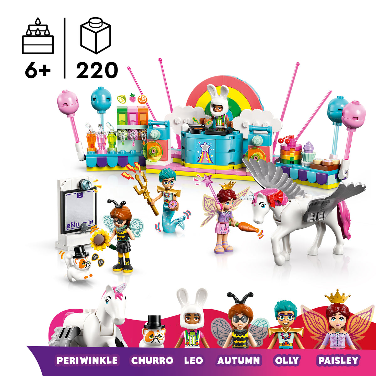 LEGO Friends 42661 Kostümparty mit Einhorn und Fee