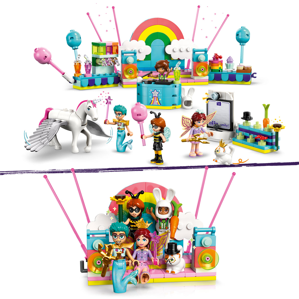 LEGO Friends 42661 Kostümparty mit Einhorn und Fee