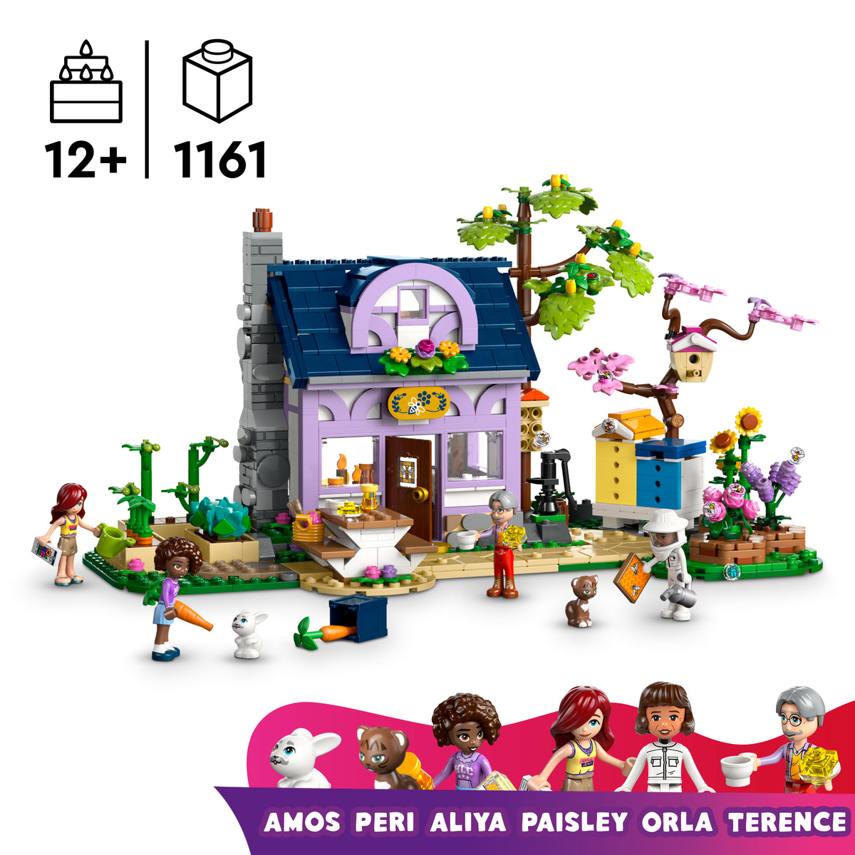 LEGO Friends 42669 Haus und Blumengarten der Imker