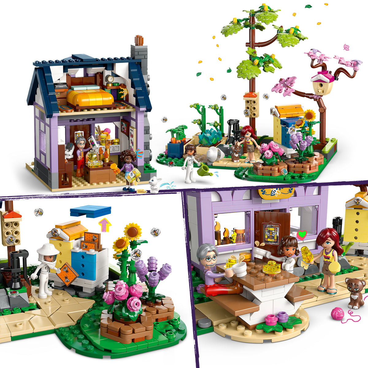 LEGO Friends 42669 Haus und Blumengarten der Imker