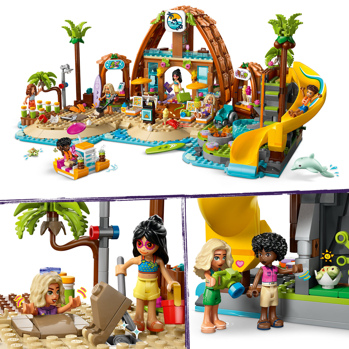 LEGO Friends 42673 Familienurlaub im Strandresort