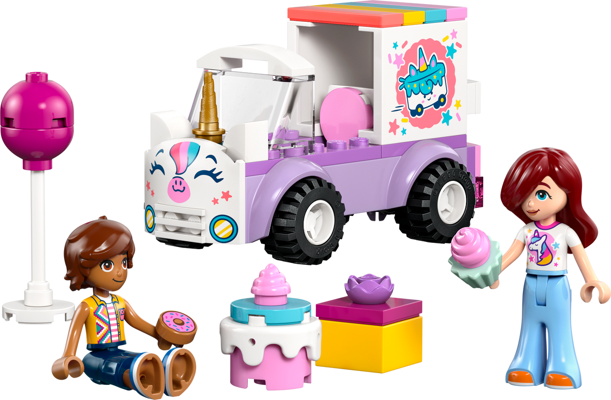 LEGO Friends 42675 Einhorn-Kuchenlieferwagen