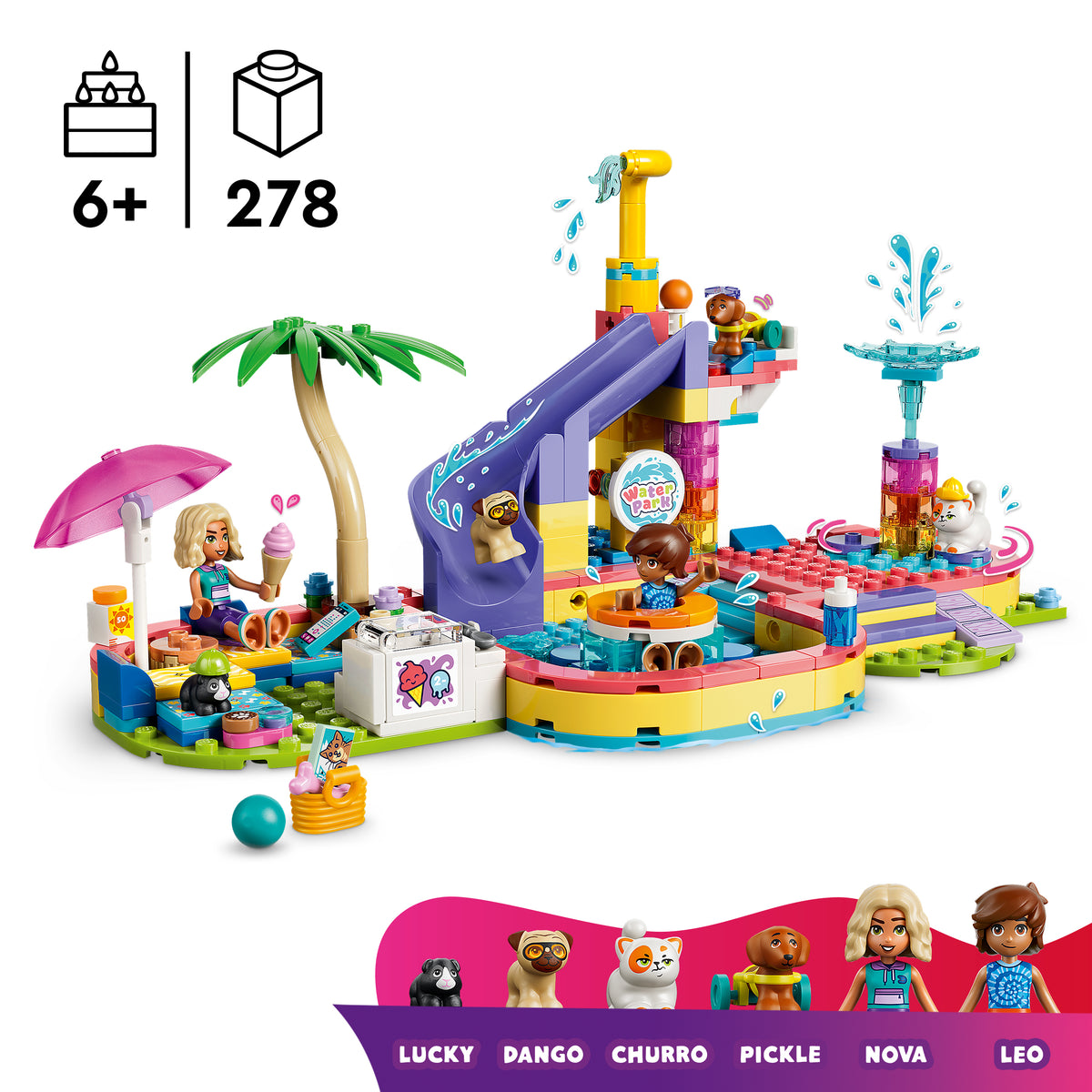 LEGO Friends 42676 Lustiger Tag im Wasserpark