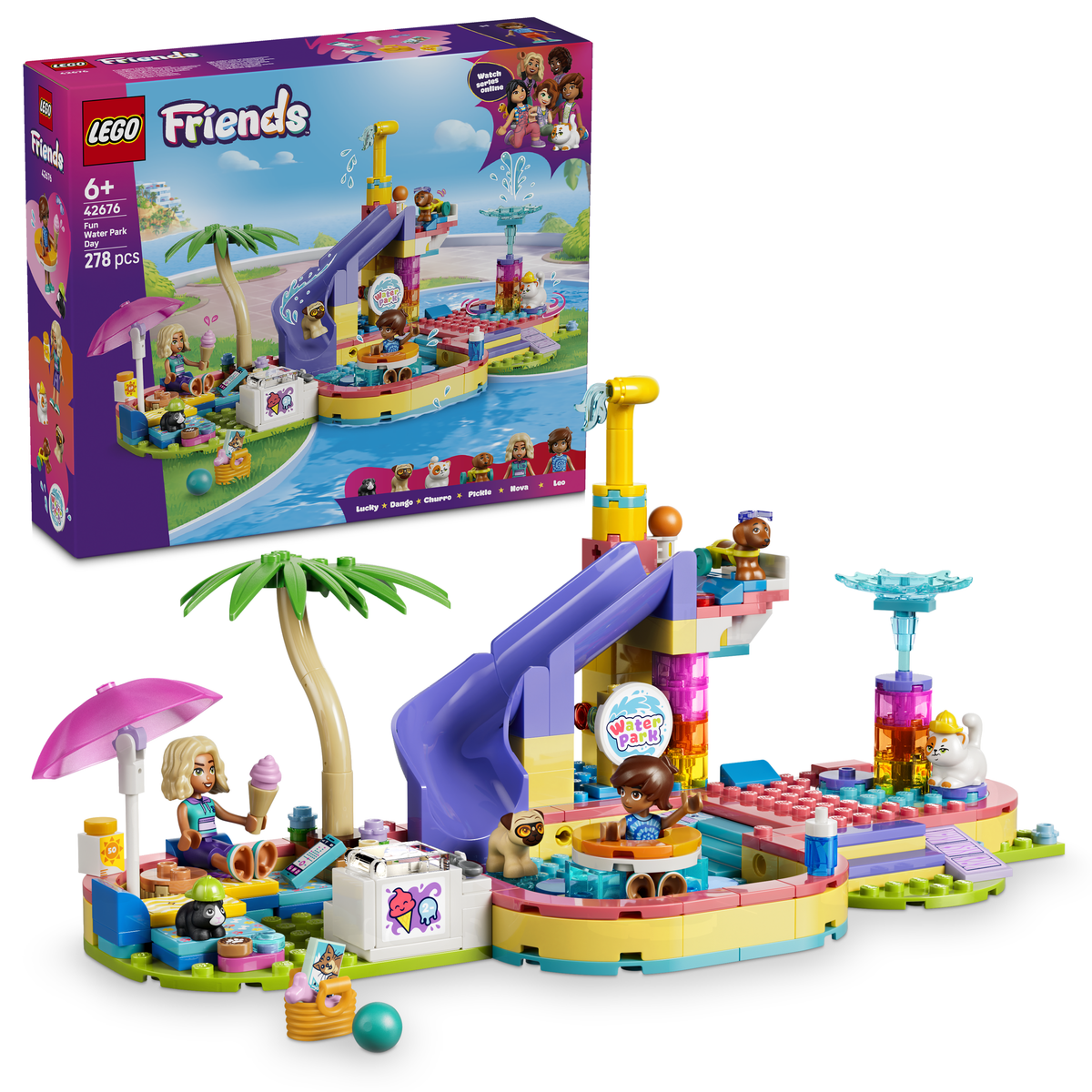 LEGO Friends 42676 Lustiger Tag im Wasserpark