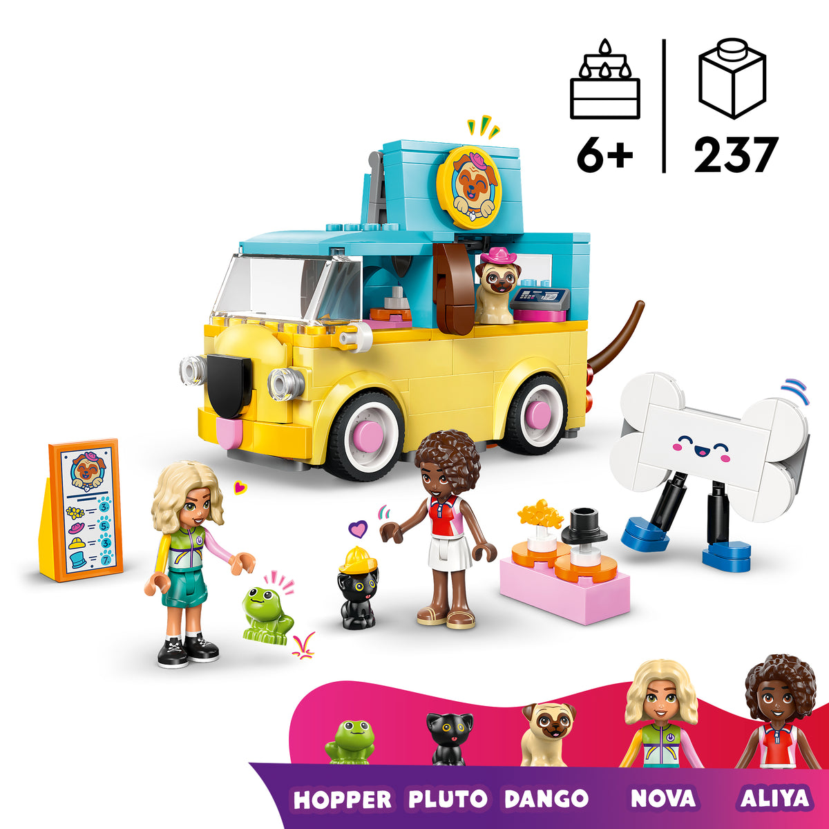 LEGO Friends 42678 Haustierzubehör-Van